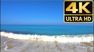 Magical Greece 🇬🇷 in 4K | sea waves beauty and sounds for quick Relaxation, Meditation, Nap