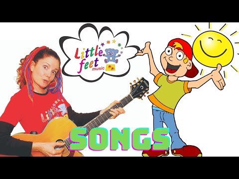 Nursery Rhymes | Kids Songs | Here We Go Looby Loo | Little Feet Music | Best Songs for Children