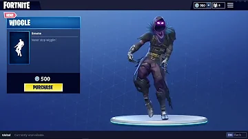 New wiggle Emote In Fortnite Battle Royale Showcase