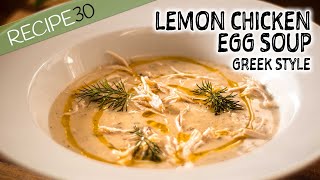 Chicken and egg soup with lemon - Avgolemono