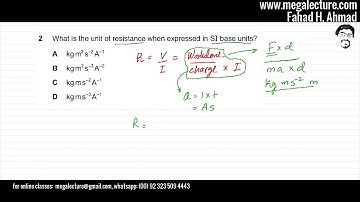 2 - 9702_w18_qp_12 : Physics Past Paper Question - Mega Lecture