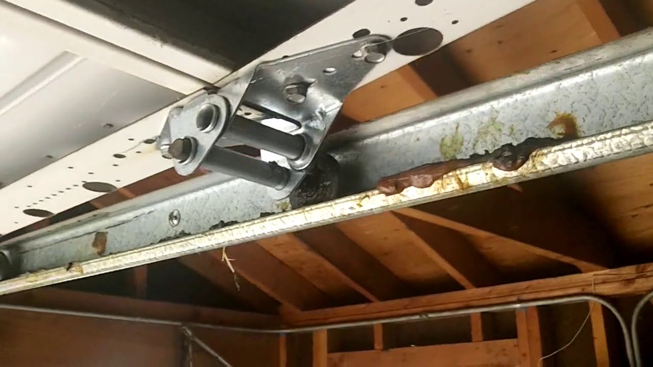 Should I Put Grease In Garage Door Tracks Pt 1 630 271 9343 YouTube should-i-put-grease-in-garage-door-tracks-pt-1-630-271-9343-youtube