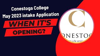 When Conestoga College application is opening? #studyabroad #update #kometstudyabroad