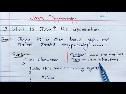 Introduction to Java (Hindi) | What is Java? Explain with Syntax and Example
