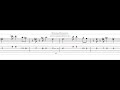 ベースTAB譜 D'ERLANGER「CRAZY4YOU」