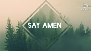 Say Amen~ CT & Becky Townsend (Lyric Video)