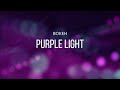 Purple light bokeh background looped  free background
