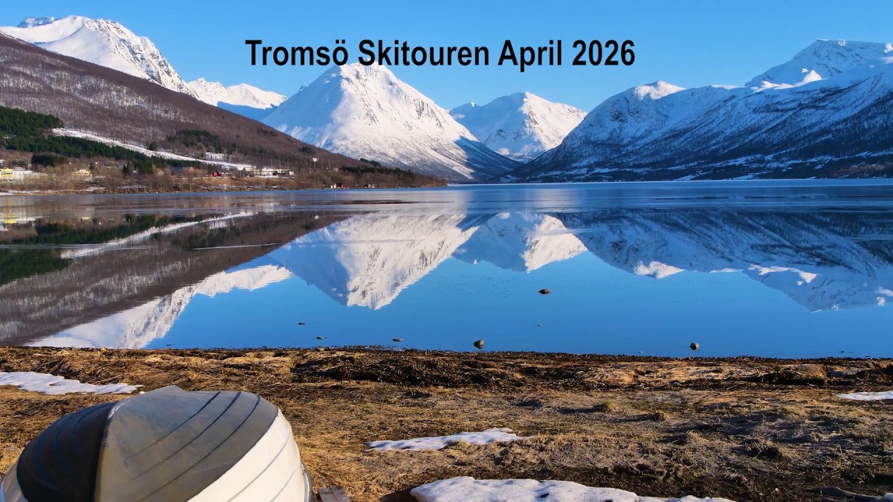 ⁣Skitouren Tromsö Norwegen April 2026