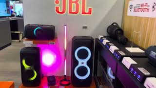 JBL PartyBox Bluetooth Speaker at BestBuy Store presented by @airbringr