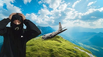 We Found A Crashed WW2 Plane While Climbing A Mountain In 100mph Winds.