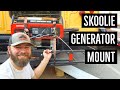 Skoolie Generator Mount CURT 13701 Trailer Hitch || 2020 Bus Conversion - Ep 29