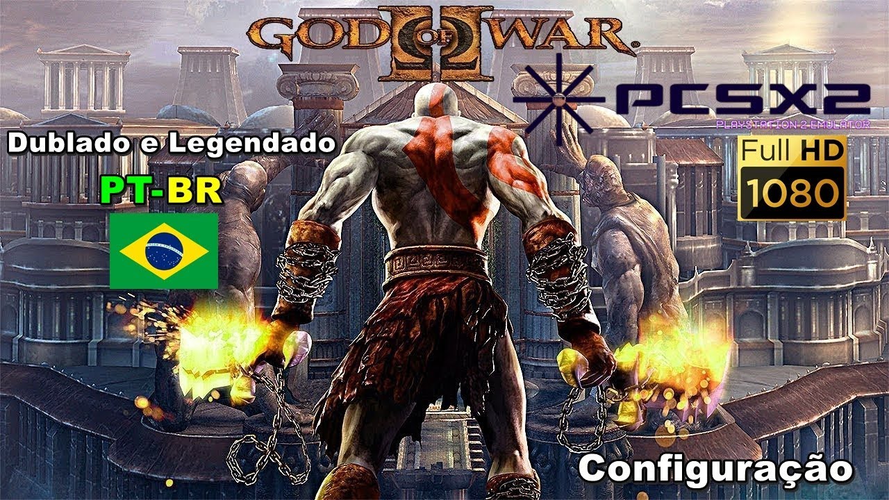 COMO JOGAR NO PC GOD OF WAR 2 (EMULADOR DE PS2) 