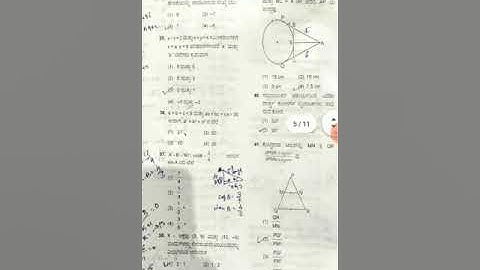 GPSTR Paper-2 Non-HK 2019 Maths & Science question paper