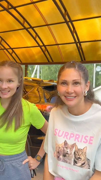 Дочки купили папе машину😎😍 - YouTube