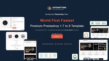 How to Install Prestashop Autoanything [Premium Responsive Prestashop 1.7/8 Template] - Themevolty