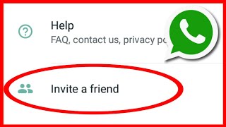 Whatsapp Invite A Friend !! Whatsapp Par Friend Ko Invite Kaise Kare