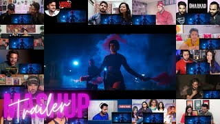 Dhaakad - Teaser Reaction Mashup😍💪 - Kangana Ranaut |Arjun Rampal |Divya Dutta |Deepak Mukut