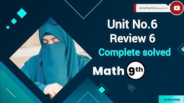9th Calss Math New Book 2025 Review Exercise 6||PCTB|| Angle of elevation and angle of depression.