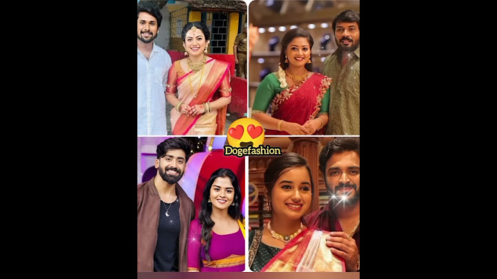 Vijay tv serial couples 😘 who is your favourite?  #mahanadhi #sirakadikka aasai #shortsviral