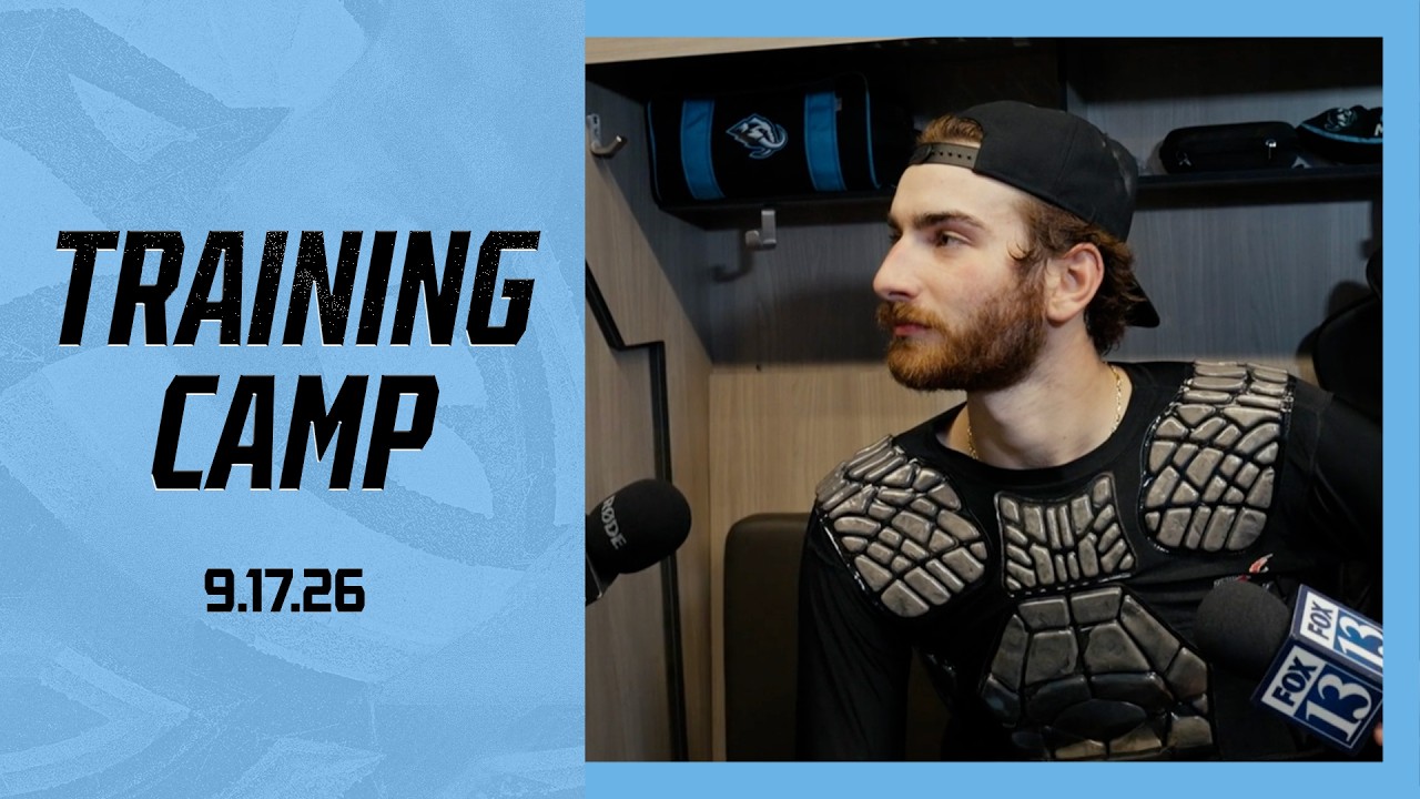 2026 Training Camp: Day 1 | Sebastian Cossa
