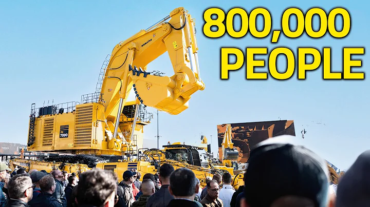Exploring the World's Largest Earthmoving Machines at BAUMA Munich 2025!