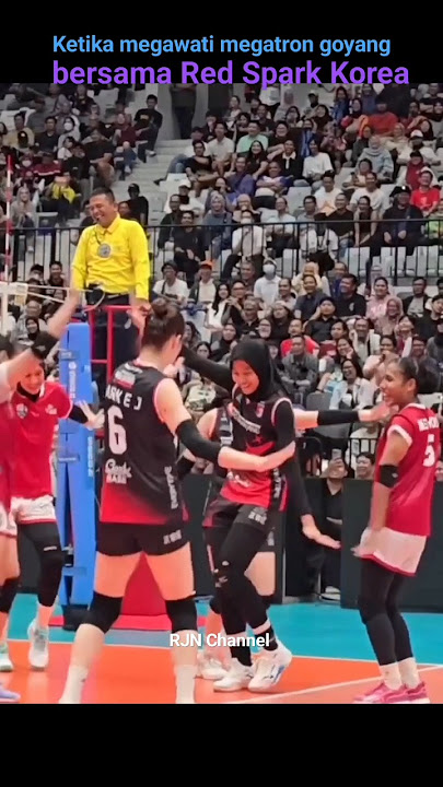 Goyang Mase megawati megatron ft Red Spark Korea versi terling mantul #volleyball #fyp #viral #short