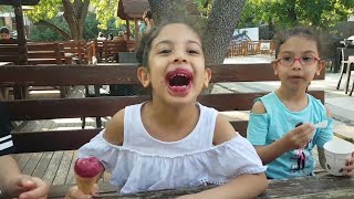 Çocuk Videoları-Sıla Ve Mira Dondurma Yedi Eğlence Tv