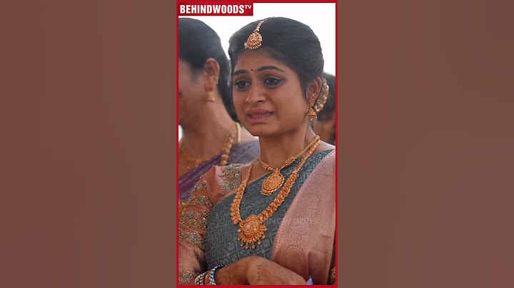 'நம்ம வீட்டு மகாராணி மறு வீட்டுக்கு போறா..'❤️ Emotional Video