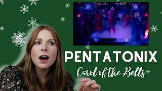 FIRST TIME HEARING PENTATONIX LIVE: Danielle Marie Reacts to Pentatonix 'Carol of the Bells' Day 4