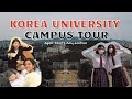 Korea University Campus Tour | Wearing a Korean school uniform on April Fool's day in KU