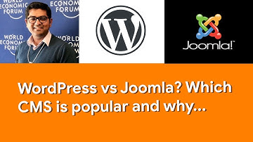 WordPress vs Joomla? Which CMS is popular | Urdu Hindi