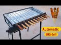 Handyman Unique Idea To Make Automatic BBQ grill . BBQ Grill Complete process