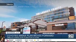 Coyotes' proposed new arena in Tempe sent to public vote