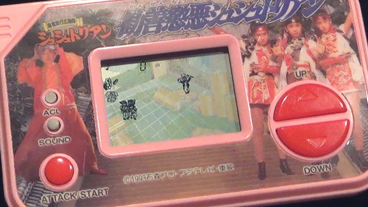 レトロ 電子ゲーム】有言実行三姉妹 勧善懲悪 シュシュトリアン