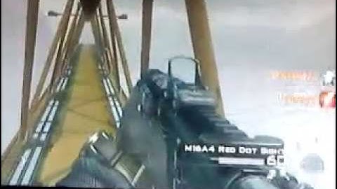 Cod6 underpass crane glitch