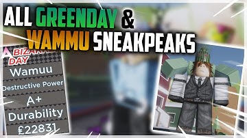 New Green Day & Wamuu Sneak Peaks in A BIzarre Day | ABD Every GD & Wamuu sneakpeaks