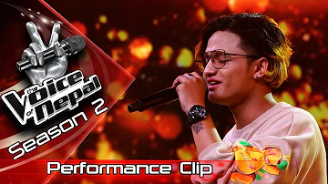 Sanish Shrestha "Ke Yo Maya Ho" - LIVE -The Voice of Nepal Season 2 - 2019