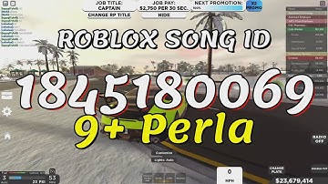 9+ Perla Roblox Song IDs/Codes