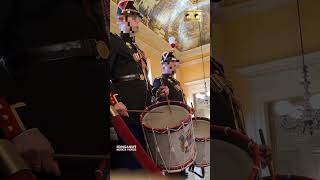 Drums of the Republican Guard in Paris
