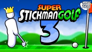 Super Stickman Golf 3 - Gameplay Walkthrough Part 1 - All Courses (Apple Arcade) screenshot 3