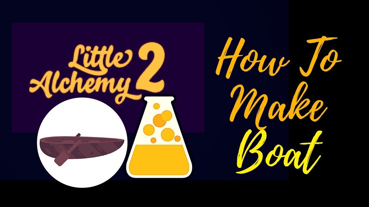 Little Alchemy 2-How To Make Boat Cheats &amp; Hints - YouTube