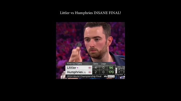 LUKE LITTLER vs LUKE HUMPHRIES world championship final #darts #lukelittler #lukehumphries