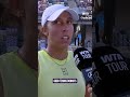 Saving the drama for her bestie Jessica Pegula 😂 #WTA #Madison Keys #Tennis #CharlestonOpen