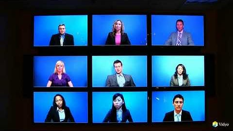 VidyoPanorama - Multiscreen Telepresence Environment