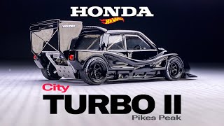 Honda City Turbo ii Pikes Peak Hot Wheels Custom