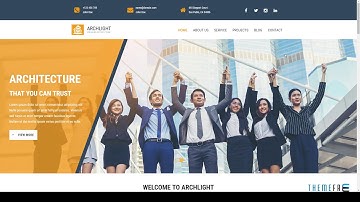 ArchLight - Responsive HTML Architecture and Construction Template