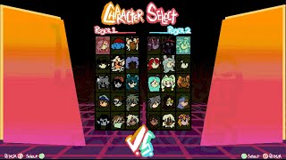 Character Select! Artfight Animation Attack
