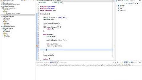 Learn Advanced C++ Programming : Parsing Text Files