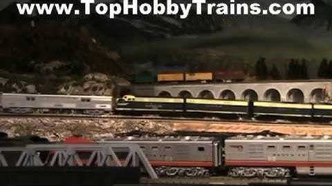 TopHobbyTrains Intermountain N  Scale FT A-B-B-A consist with DCC Sound LokSound Micro