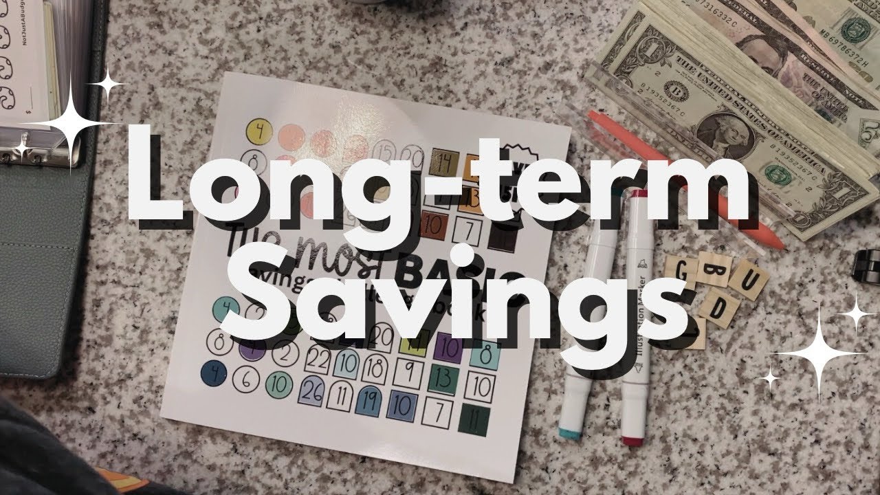 🌟 Long-Term Savings Challenges 🌟| Cash Stuffing $280 | The Most Basic Savings Challenge Book | 🟣🔵